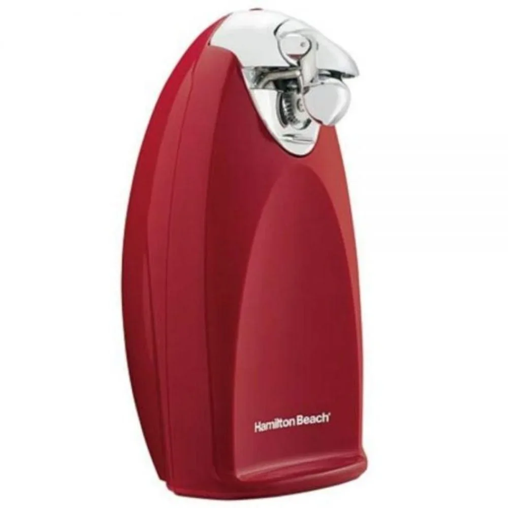 HAMILTON BEACH Red Electric Can Opener  76388R NWT